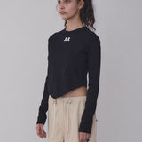 REST & RECREATION 2510 ARROW POINT LONG SLEEVE T-SHIRT - Black