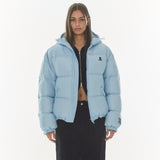 REST & RECREATION 2411 2WAY HOOD DOWN JACKET - SKY BLUE