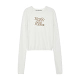 REST & RECREATION 2412 RAGLAN LONG SLEEVE KNIT - IVORY