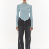 REST & RECREATION 2510 ARROW POINT LONG SLEEVE - SKY BLUE