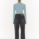 REST & RECREATION 2510 ARROW POINT LONG SLEEVE - SKY BLUE