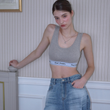 ROSE FRANTZ 2604 Simple Bra Top Grey