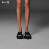 SMFK 2609 波浪运动高跟鞋 荒野黑