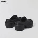 SMFK 2609 波浪运动高跟鞋 荒野黑