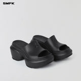 SMFK 2609 波浪运动高跟鞋 荒野黑