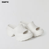 SMFK 2610 波浪运动高跟鞋 雪山白