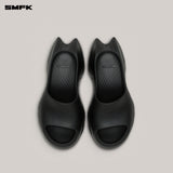 SMFK 2506 幻影未来高跟拖鞋女鞋/石墨黑