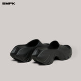 SMFK 2506 幻影未来高跟拖鞋女鞋/石墨黑