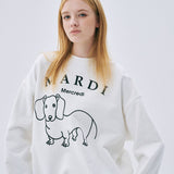MARDI MERCREDI 2505 SWEATSHIRT DDANJI CH.06_WHITE BLACK