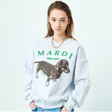 MARDI MERCREDI 2511 SWEATSHIRT DDANJI_HEATHER