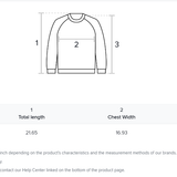 HIGH SCHOOL DISCO 2603 Lettergraphic Raglan Long Sleeve