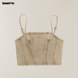 SMFK 2506 狂野大陆牛仔吊带（手工）/荒野牛仔棕
