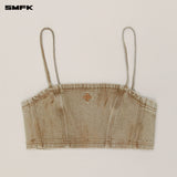 SMFK 2506 狂野大陆牛仔抹胸（手工）/荒野牛仔棕