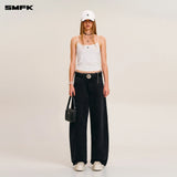 SMFK 2601 风暴复古吊带 雪山白