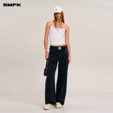 SMFK 2601 风暴复古吊带 雪山白