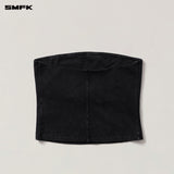 SMFK 2604 风暴复古抹胸 湮灭黑