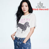 MARDI MERCREDI 2502 TSHIRT DDANJI_IVORY PINK