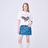 MARDI MERCREDI 2502 TSHIRT DDANJI_IVORY PINK