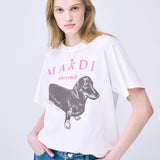 MARDI MERCREDI 2502 TSHIRT DDANJI_IVORY PINK