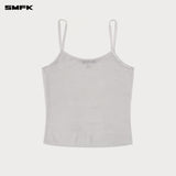 SMFK 2504 野马星空针织吊带 星空银