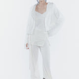 PAIN OR PLEASURE 2608 RUBY HOOK LAYERED PANTS CREAM