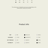 SEOOOCOOKIE 2601 Momo Charcoal Ribbon Top