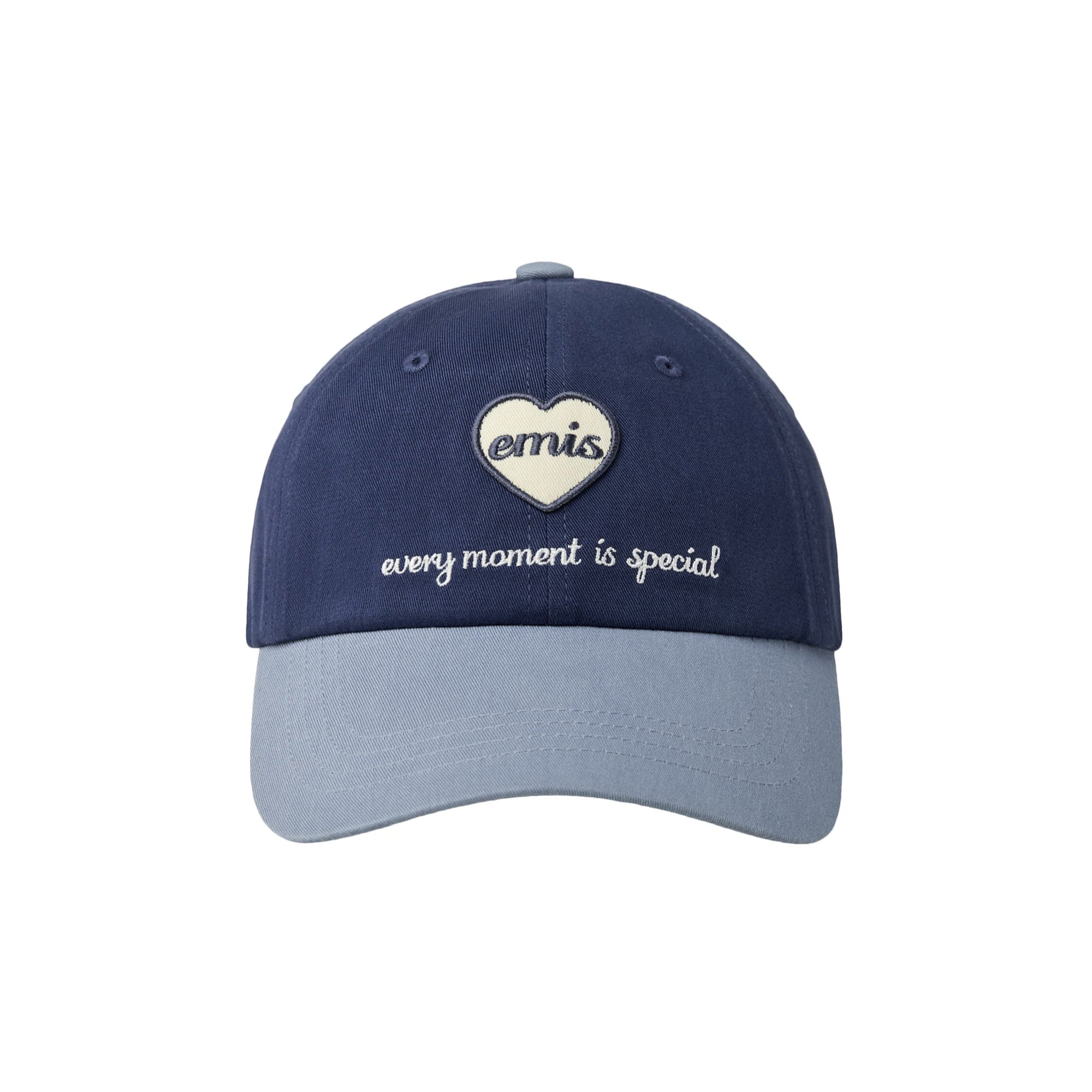 ★EMIS★ STRIPE BALL CAPBLUE m1037_1477947 STRIPE BALL CAP-BLUE - EMIS