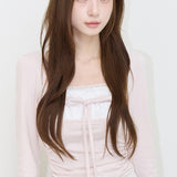 ILLIGO 2610 ROSY SQUARE-NECK TOP PINK