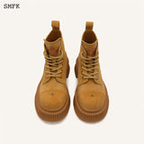 SMFK SS2308 COMPASS GINGERBREAD DESERT BOOTS