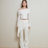 NOT YOUR ROSE SS2312 Katie top Ivory