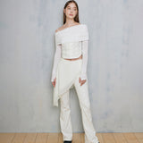 NOT YOUR ROSE SS2312 Katie top Ivory