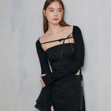 NOT YOUR ROSE SS2312 Nana top Black