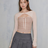 NOT YOUR ROSE SS2312 Reina top Pink