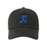 REST & RECREATION SS2404 Logo Cotton Ball Cap Charcoal