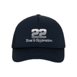 REST & RECREATION 2511 22 MESH CAP - NAVY