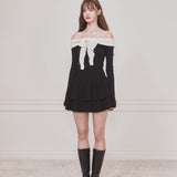 NOT YOUR ROSE 2505 Blair top (Black)