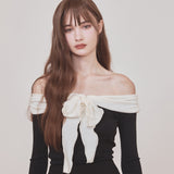 NOT YOUR ROSE 2505 Blair top (Black)
