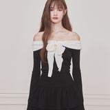 NOT YOUR ROSE 2505 Blair top (Black)
