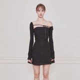 NOT YOUR ROSE 2505 Fay bolero dress (Black)