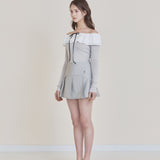 NOT YOUR ROSE 2505 Lina top Grey