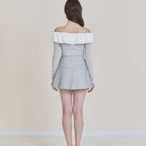 NOT YOUR ROSE 2505 Lina top Grey