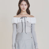 NOT YOUR ROSE 2505 Lina top Grey