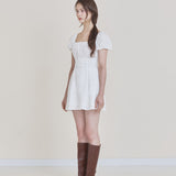 NOT YOUR ROSE 2505  Lynn dress (White)