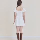 NOT YOUR ROSE 2505  Lynn dress (White)