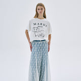MARDI MERCREDI 2507 TSHIRT DDANJI CH.06_IVORY BLACK