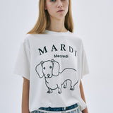 MARDI MERCREDI 2507 TSHIRT DDANJI CH.06_IVORY BLACK