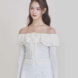NOT YOUR ROSE 2505 Lina top (Cream)