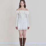 NOT YOUR ROSE 2505 Lina top (Cream)