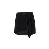 NOT YOUR ROSE 2603  Cardigan layered skirt