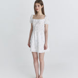 NOT YOUR ROSE 2603 Rosie puff dress